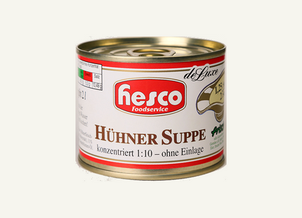 1/4 Hühnersuppe 1:10 konz. ohne Fleisch