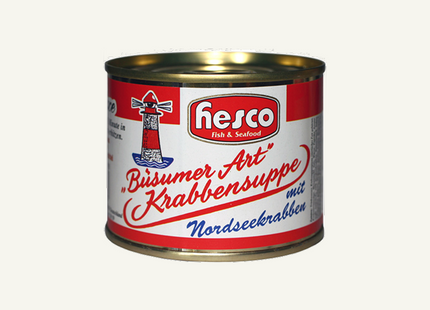 Büsumer Krabbensuppe mit Nordseekrabben
