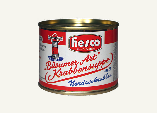 Büsumer Krabbensuppe mit Nordseekrabben