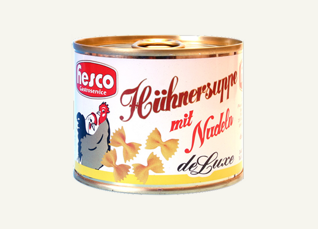 Hühnersuppe mit Nudeln