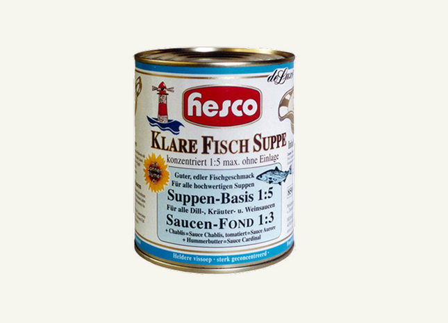 KlareFischSuppe - 1/1 Dose (konzentriert, max. 5,0 Liter)