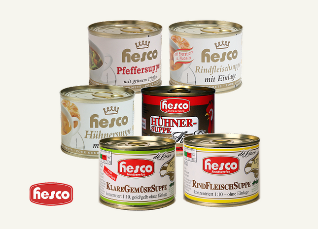 Probierpaket mit 20 exquisiten Hesco Spezialitäten