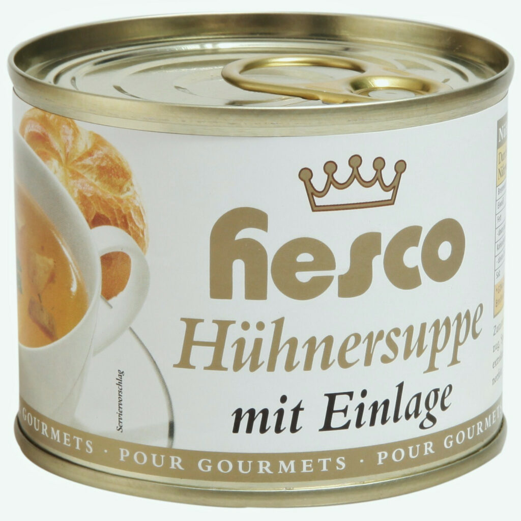 Hühnersuppe Klar – First Class