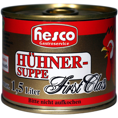 Hühnersuppe – First Class