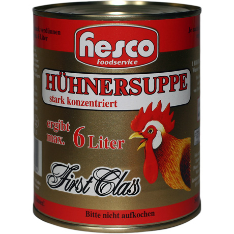 Hühnersuppe – First Class