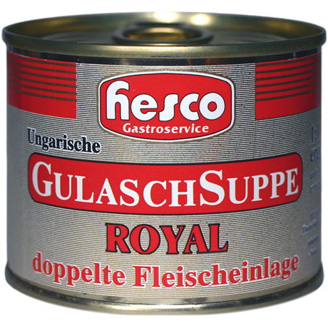 Ung. Gulaschsuppe Royal