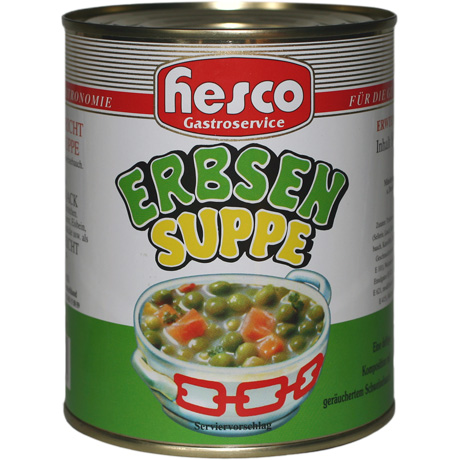 Erbsensuppe – deLuxe