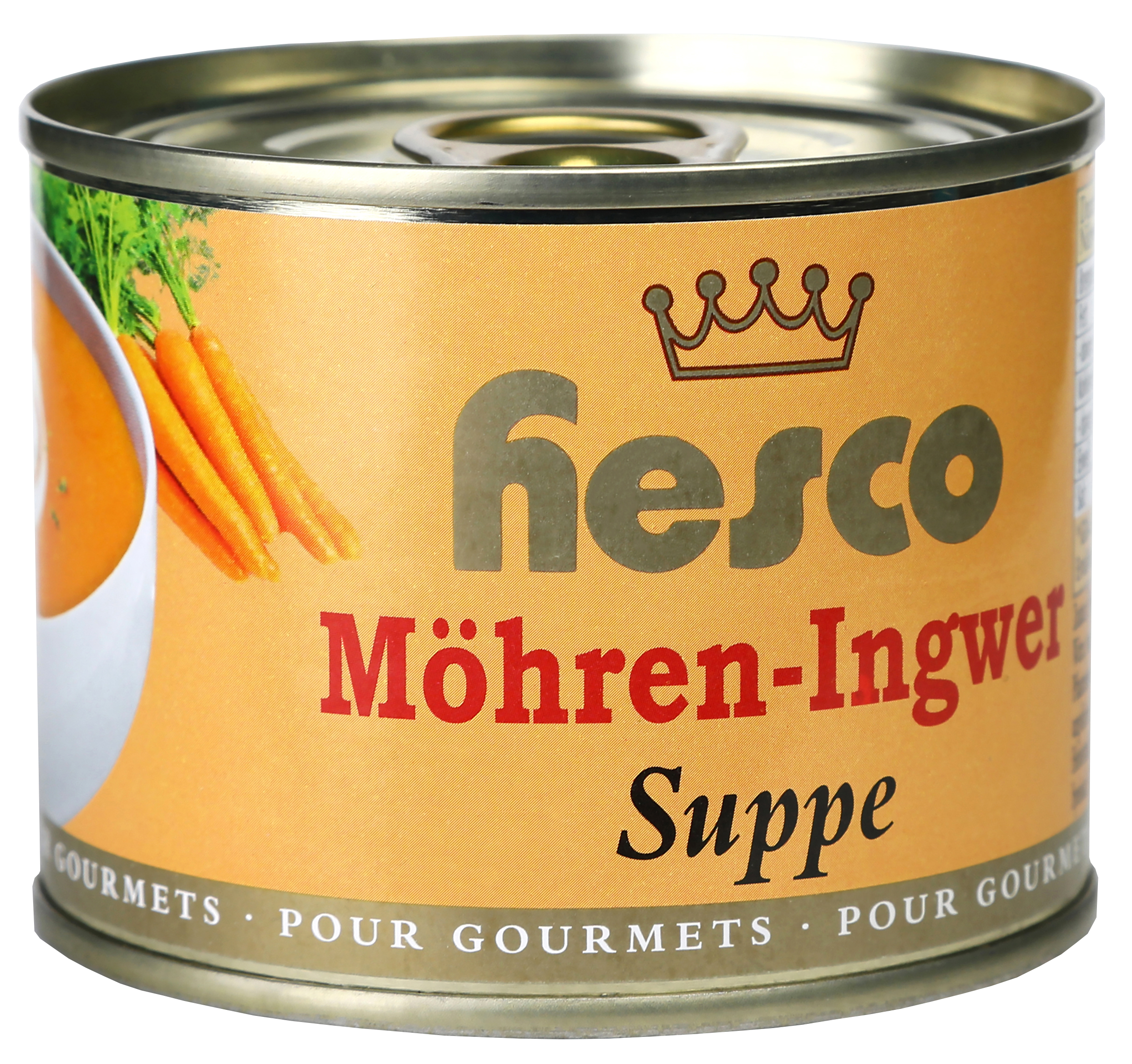 Möhren –  Ingwer Suppe