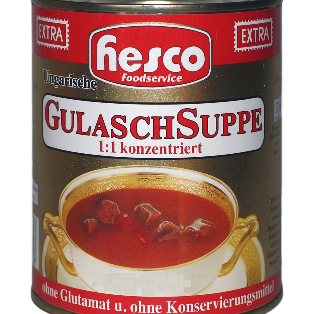 Ung. Gulaschsuppe EXTRA