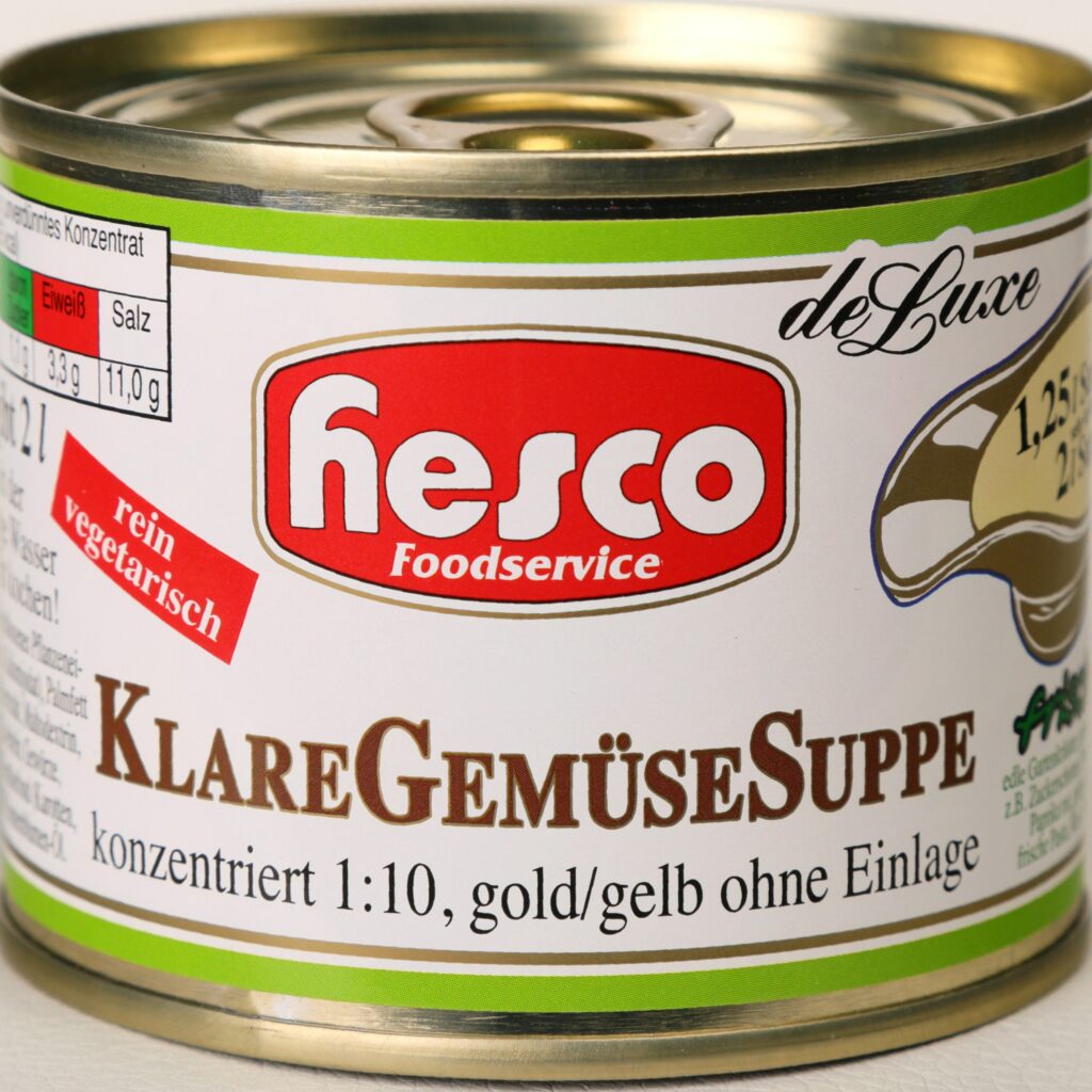 KlareGemüseSuppe 1:10 konzentriert