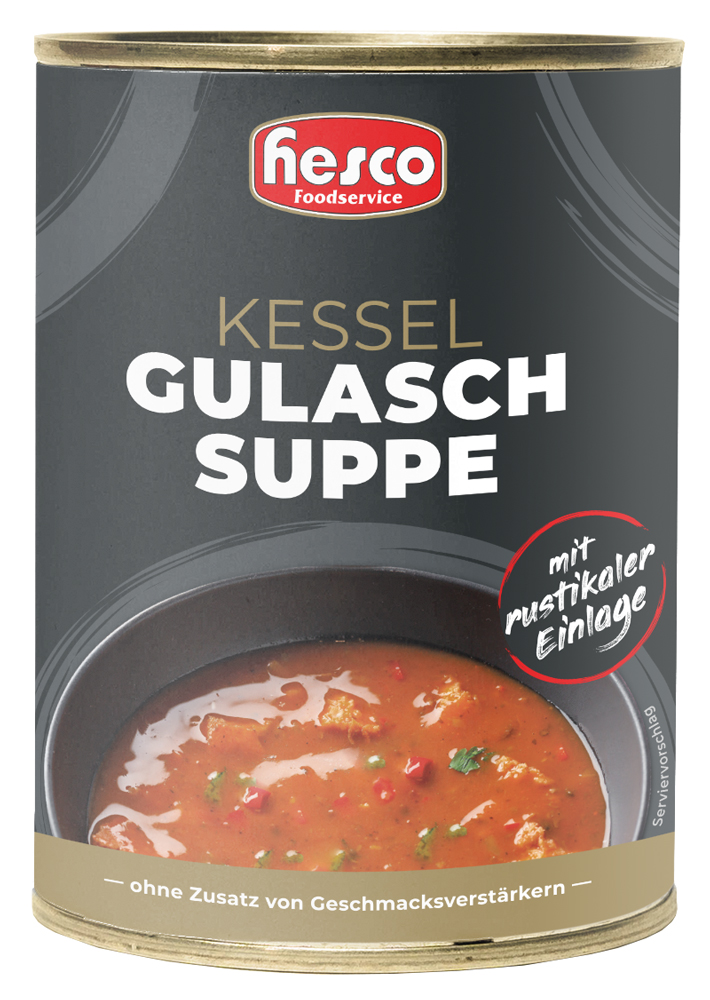 Kessel-Gulasch-Suppe