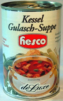 Kessel-Gulasch-Suppe